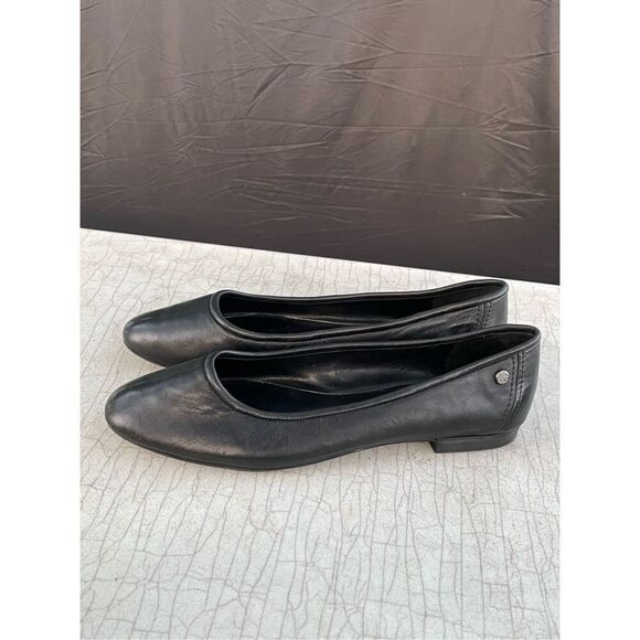 Vince Camuto Minndy Casual Flat womens Ballet Flat black leather - Picture 3 of 11